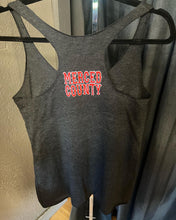 Load image into Gallery viewer, Women’s athletic gray tank top
