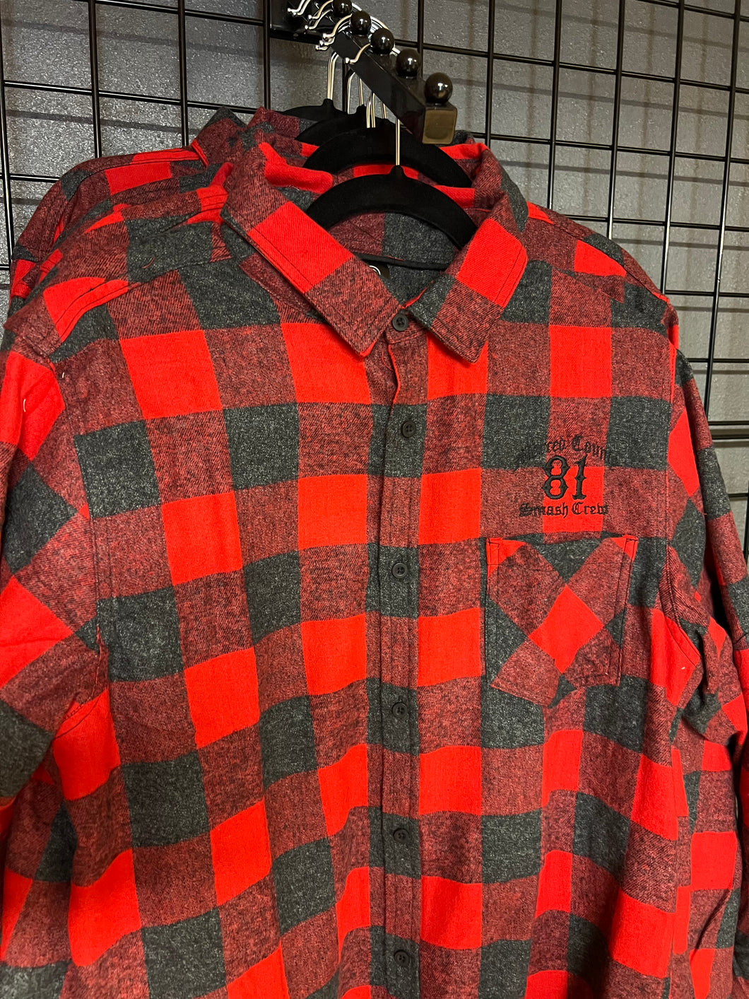 Embroidered Flannel